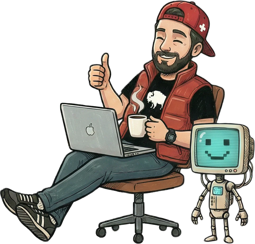 Happy character representing approval flow